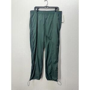 Xl All In Motion Green Elastic Waist Track Pants Elastic Band